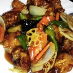 台湾家庭料理 福味香 - 酢豚、とろみ多めバージョンです