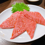 スタミナ焼肉 肉ですみだ - ミスジの裏の希少部位