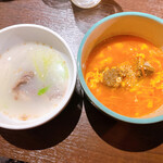 スタミナ焼肉 肉ですみだ - テールスープ・カルビスープ