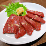 スタミナ焼肉 肉ですみだ - 新鮮厚切りレバー