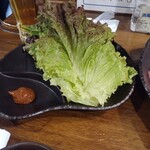 炭火焼肉 やまもと - サニーレタス