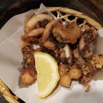 車屋 - いかゲソ唐揚げ