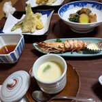 松海荘 - 焼き海老も美味しそうだなぁ〰️‼️