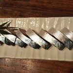 車屋 - 鯖の一本寿司