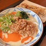 Marugame Seimen - 旨辛坦々うどん（並）ゲソ天