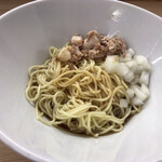 煮干しラーメン ゼクウ - デミ（和え玉の半玉）醤油¥150