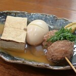 大八 - 焼き豆腐、たまご、とりだんご