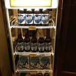 コリアンビールの冷蔵庫