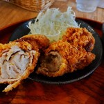 食堂シノノメ - ミルフィーユかつ。ソース！？要らん要らん！！