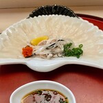 はねだ - ふぐ刺身