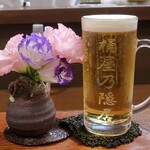 桶家乃隠居 - サッポロ黒ラベル生ビール