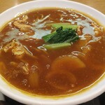 Maenoya - カレー汁にライスを入れてスープカレーに！