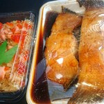 松野鮮魚店 - ナメタガレイ煮付け  はらこめし