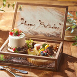 アニバーサリーボックスケーキ