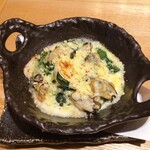 日本酒海鮮 居酒屋 牡蠣かき屋 - 牡蠣グラタン