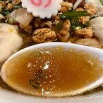 麺屋 木ノ下 - 台湾ワンタン麺スープ