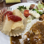 カレーショップ田園 - ロールキャベツも美味いが、大根も美味い