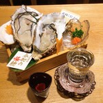 日本酒海鮮 居酒屋 牡蠣かき屋 - 大きさ伝わります！？