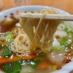 玉泉亭 - この細麺が好き！