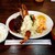 洋食のオーニシ - 料理写真:エビフライがでかいよ！