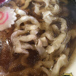 手打麺 笑くぼ - 麺アップ