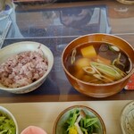 カフェ笑夢 - ランチセットはごはんお代わりOK