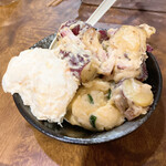 焼肉 はせ川 - ポテトサラダ100円