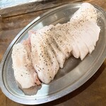 焼肉 はせ川 - ○○ラーメンに付いてくる謎肉