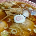 中華そば えもと - 月見中華そばアップ