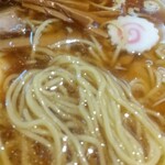 中華そば えもと - 麺の感じ
