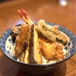 十割そば処 蕎麦や いぬい - ミニ天丼