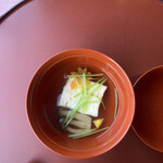 紀尾井 なだ万 - 吸物 海老しんじょ