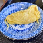 はとや食堂 - 朝食：ごはん、かす汁、おかず一品（あじフライと小ナポリタン）、いり卵、味つけ海苔