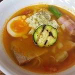 らぁめん まだら - 塩トマトラーメン