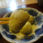 打心蕎庵 - 2013/5　まずは、黒蜜をかけずにそのままで。絶品です！