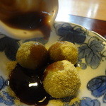 打心蕎庵 - 2013/5　黒蜜をかけて