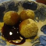 打心蕎庵 - 2013/5　黒蜜をかけて