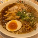 餃子の王将 - 醤油ラーメン