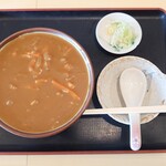 手打そば ふるさと - カレーうどん(880円)