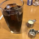 クレオール一歩 - セットのアイスコーヒー