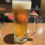 Gozouroppu Shichiya - キリン一番搾り生ビール中ジョッキ550円