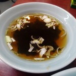 新シン - マーボー丼のスープ