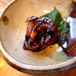 町田 うなぎ流木 - 割きたての肝焼き