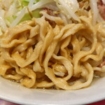 ラーメン二郎 - 麺