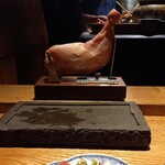 焼鳥 市松 - 生ハムも絶品