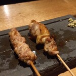 焼鳥 市松 - せせりとねぎま