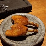 焼鳥 市松 - 手羽先もあまり好きじゃないのに市松さんのは美味しい