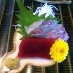 山翠庵 - 本鮪と真鯛