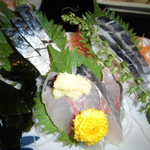 Uotsune - 青み魚の3点盛り