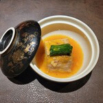 新宿 鉄板焼き YOKOTA - 煮物　黒毛和牛角煮　すき焼き仕立て